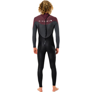 2021 Rip Curl Omega 5/3mm Back Zip Wetsuit WSM8MM - Maroon